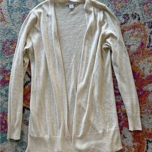 Amazon Essentials Women's Cream Open Cardigan